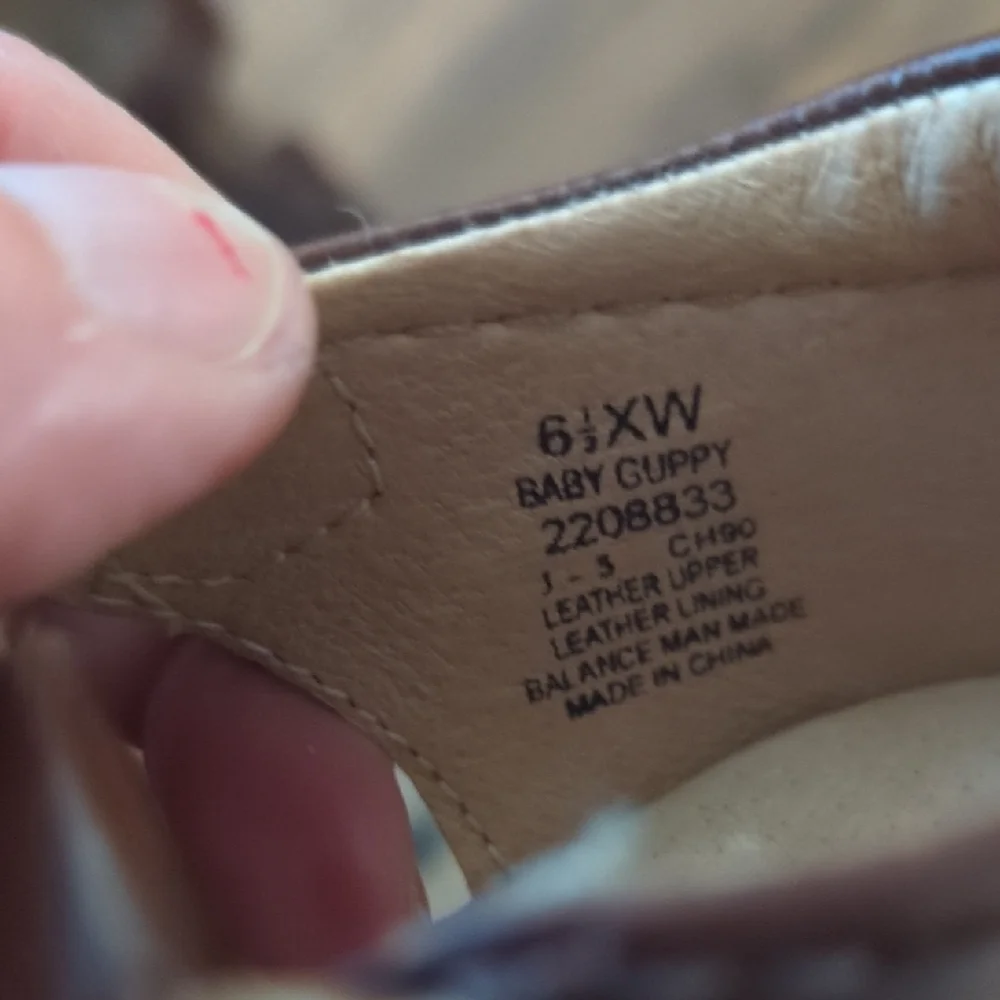 Stride Rite Dark Brown Woven Leather Fisherman Sandals for Kids - Picture 6 of 8